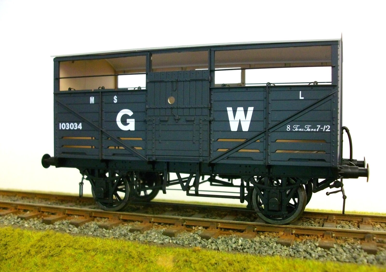 Great Western Dia.W8 Cattle Van
